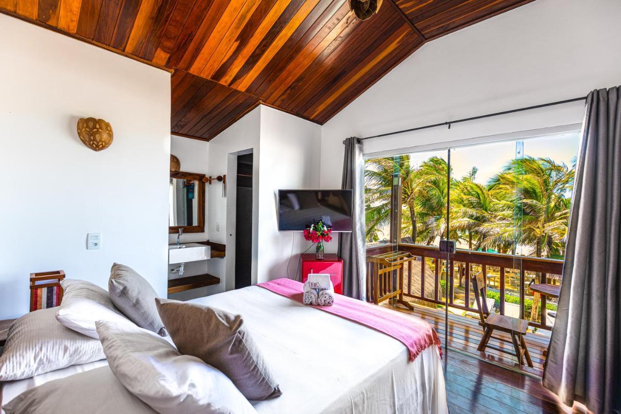 Quarto com Cama Queen-size e Vista do Mar